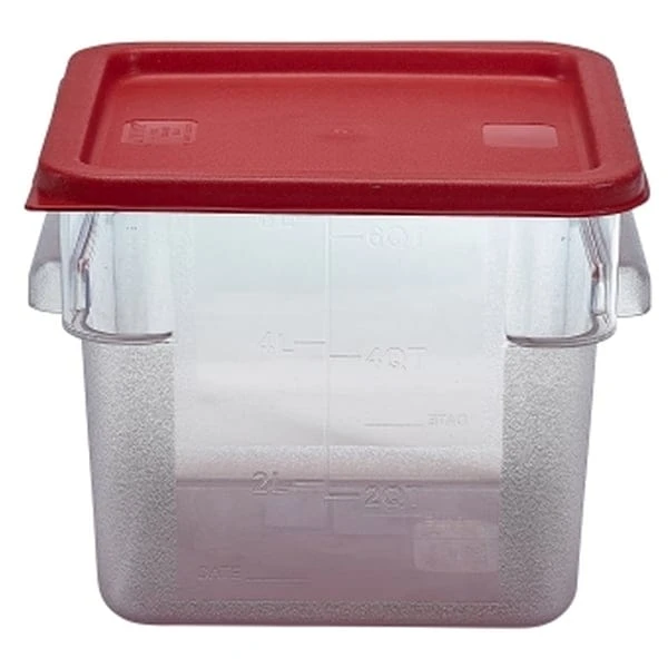 Lid Square Container 5.7/ 7.6L Red - Pack of 1 2 Lid Square Container 5.7/ 7.6L Red - Pack of 1 - Image 2