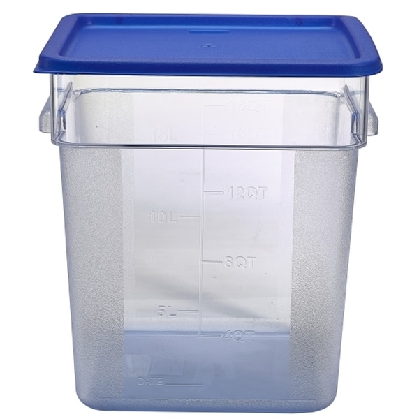 Lid Square Container 11.4/ 17.1/ 20.9L Blue 3 Lid Square Container 11.4/ 17.1/ 20.9L Blue - Image 3