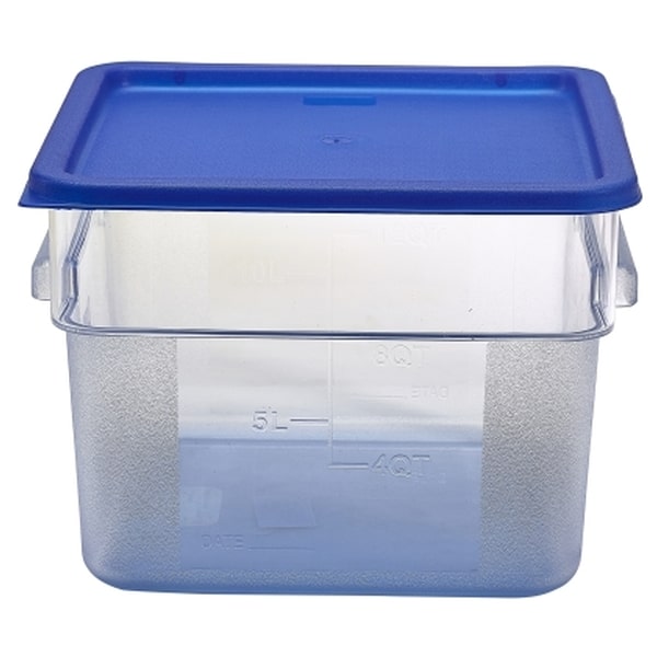 Lid Square Container 11.4/ 17.1/ 20.9L Blue 4 Lid Square Container 11.4/ 17.1/ 20.9L Blue - Image 4