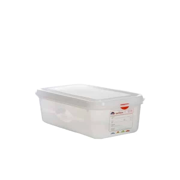 GN Storage Container 1/3 100mm Deep 4L - Pack of 6 1 GN Storage Container 1/3 100mm Deep 4L - Pack of 6