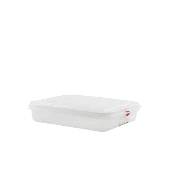 GN Storage Container 1/2 65mm Deep 4L - Pack of 6 1 GN Storage Container 1/2 65mm Deep 4L - Pack of 6