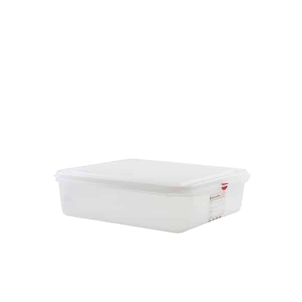 GN Storage Container 2/3 100mm Deep 9L - Pack of 6