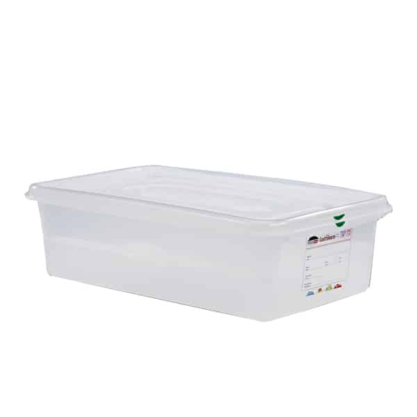 GN Storage Container 1/1 150mm Deep 21L - Pack of 6