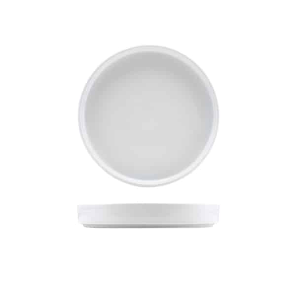 Genware Porcelain Presentation Plate 20cm/ 8" - Pack of 6