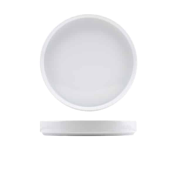 Genware Porcelain Presentation Plate 25cm/ 9.75" - Pack of 6