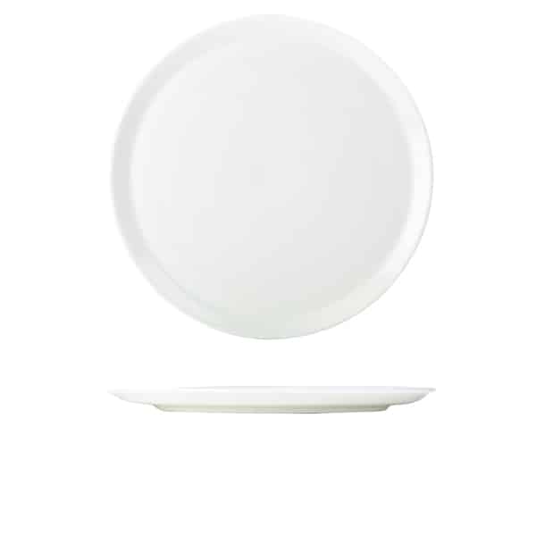 Genware Porcelain Pizza Plate 28cm/ 11" - Pack of 6