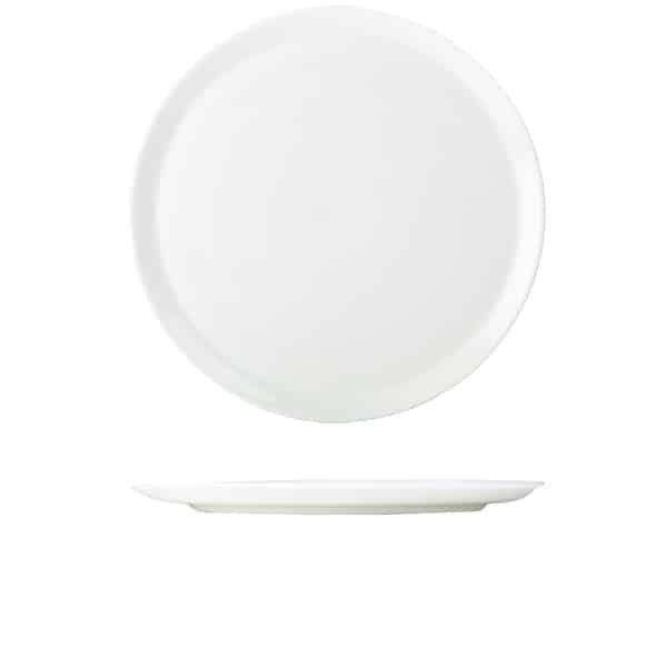 Genware Porcelain Pizza Plate 32cm/ 12.5" - Pack of 6