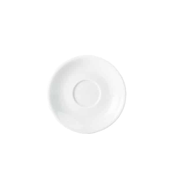 Genware Porcelain Saucer 17cm/ 6.75" - Pack of 6 1 Genware Porcelain Saucer 17cm/ 6.75" - Pack of 6