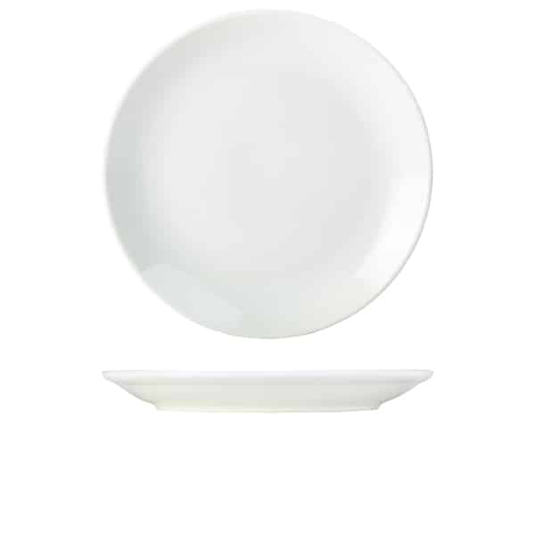 Genware Porcelain Coupe Plate 30cm/ 12" - Pack of 6 1 Genware Porcelain Coupe Plate 30cm/ 12" - Pack of 6