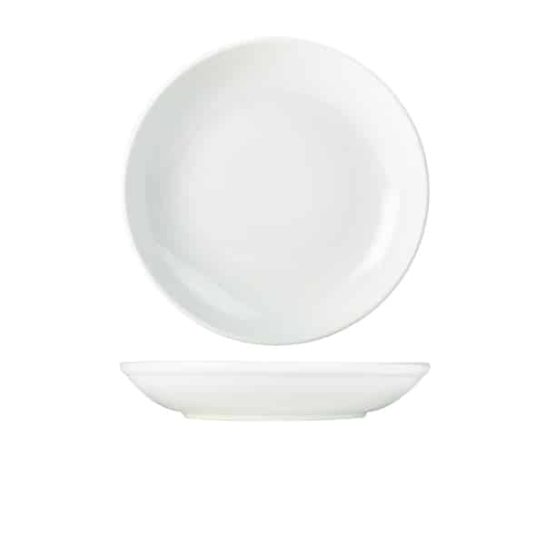 Genware Porcelain Couscous Plate 26cm/ 10.25" - Pack of 6 1 Genware Porcelain Couscous Plate 26cm/ 10.25" - Pack of 6