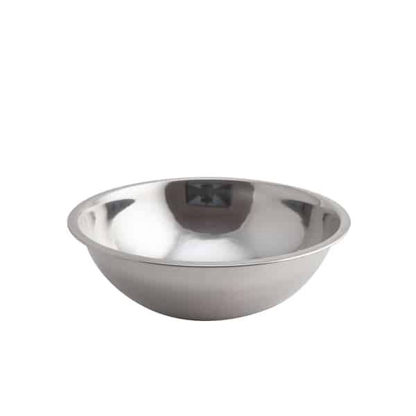 Genware Mixing Bowl S/St. 4 Litre - Pack of 1 1 Genware Mixing Bowl S/St. 4 Litre - Pack of 1