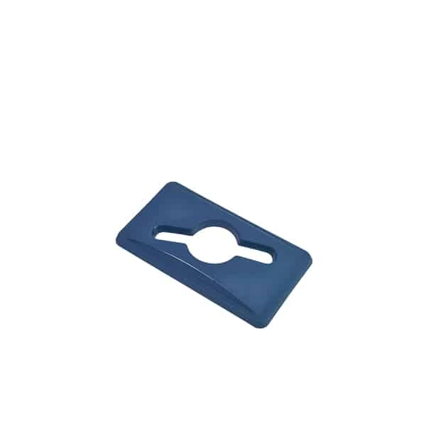 Blue Paper Lid For Slim Recycling Bin - Pack of 1 1 Blue Paper Lid For Slim Recycling Bin - Pack of 1