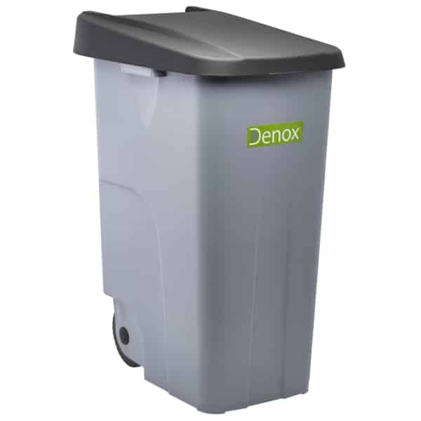 Grey Recycling Bin 85L - Pack of 1 2 Grey Recycling Bin 85L - Pack of 1 - Image 2