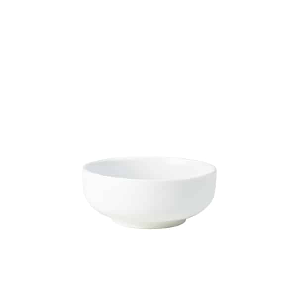 Genware Porcelain Round Bowl 13cm/ 5" - Pack of 6