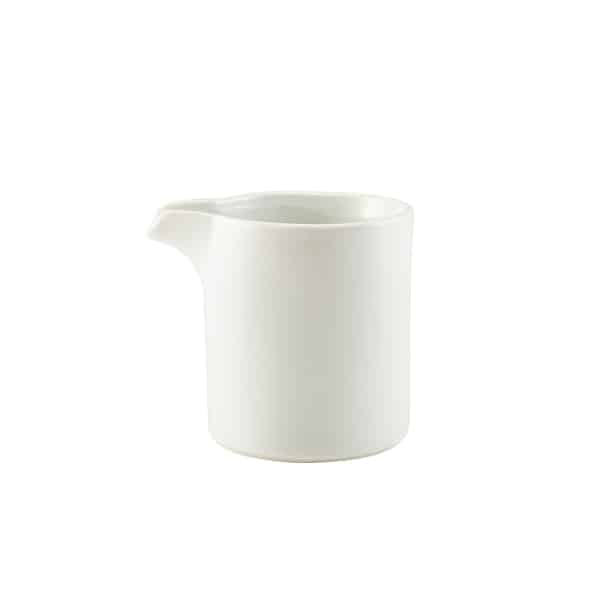 GenWare Porcelain Oval Jug 15cl/ 5oz - Pack of 6