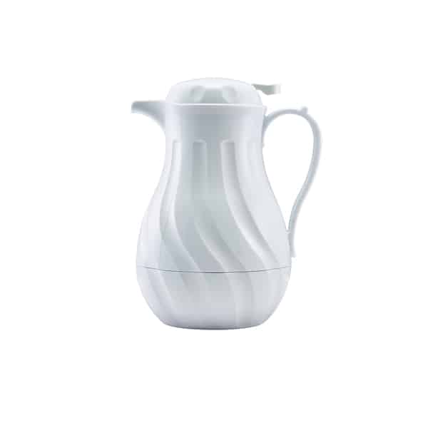Insulated Beverage Server White 64oz 2Ltr