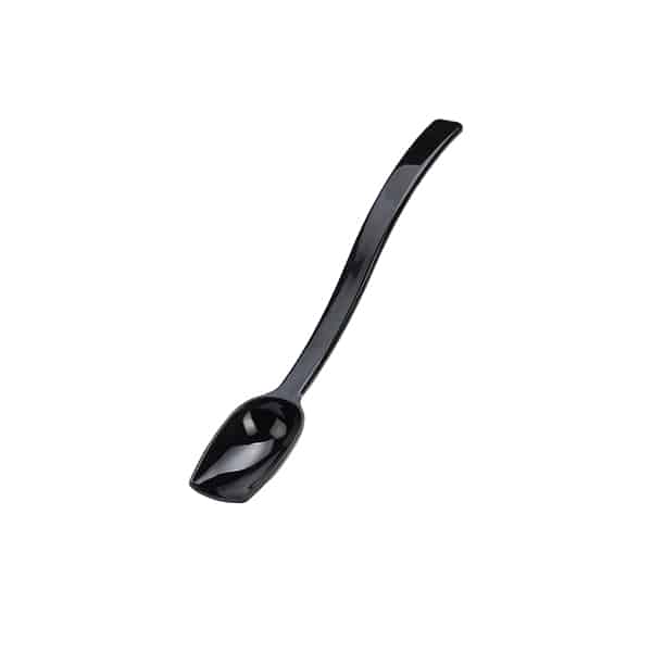 Salad Spoon Solid 1/2oz Black 8" Long