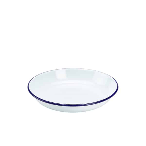 Enamel Rice/ Pasta Plate 22cm - Pack of 12 1 Enamel Rice/ Pasta Plate 22cm - Pack of 12