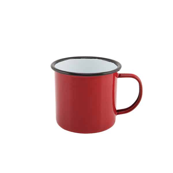 Enamel Mug Red 36cl/ 12.5oz