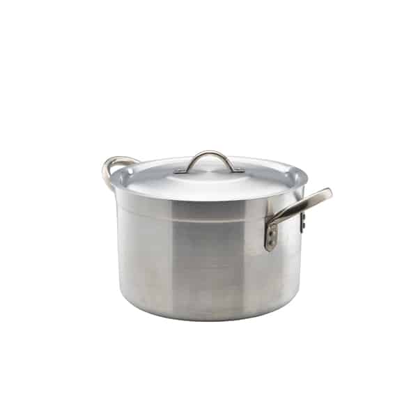 Aluminium Stewpan With Lid 5.5Litre