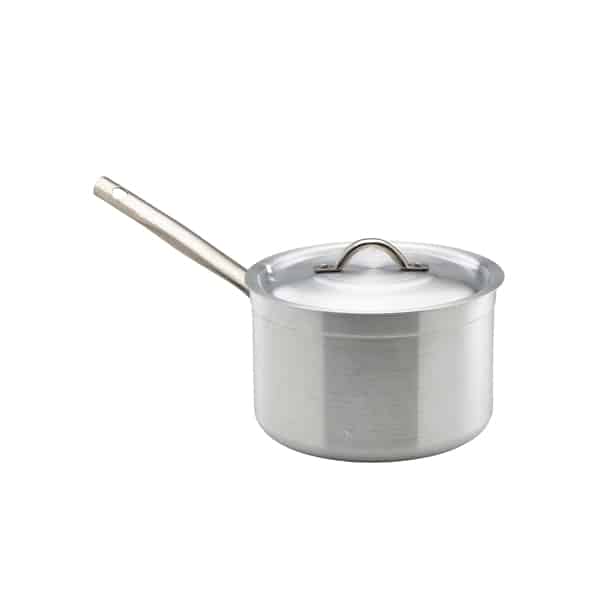 Aluminium Saucepan With Lid 5.5Litre