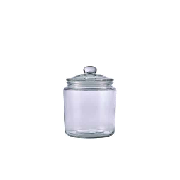 GenWare Glass Biscotti Jar 90cl - Pack of 12