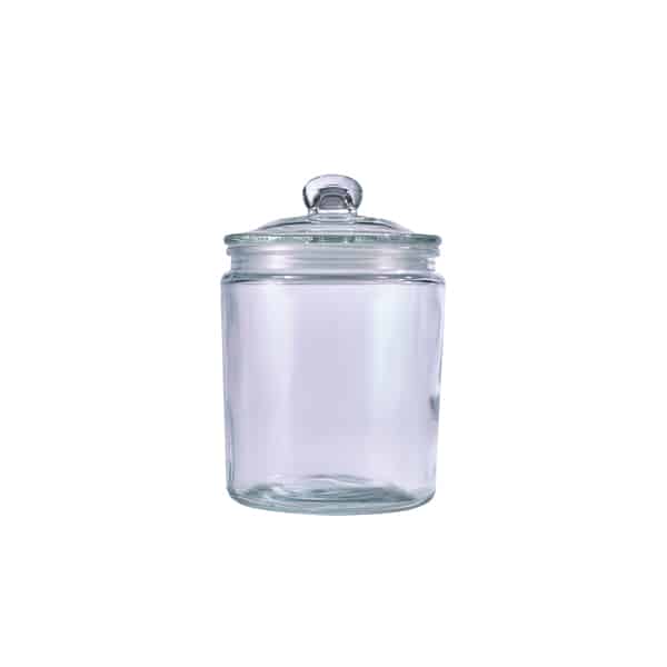 GenWare Glass Biscotti Jar 1.8L - Pack of 6