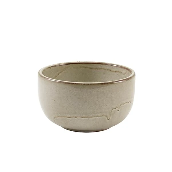 Terra Porcelain Grey Round Bowl 12.5cm - Pack of 6 1 Terra Porcelain Grey Round Bowl 12.5cm - Pack of 6