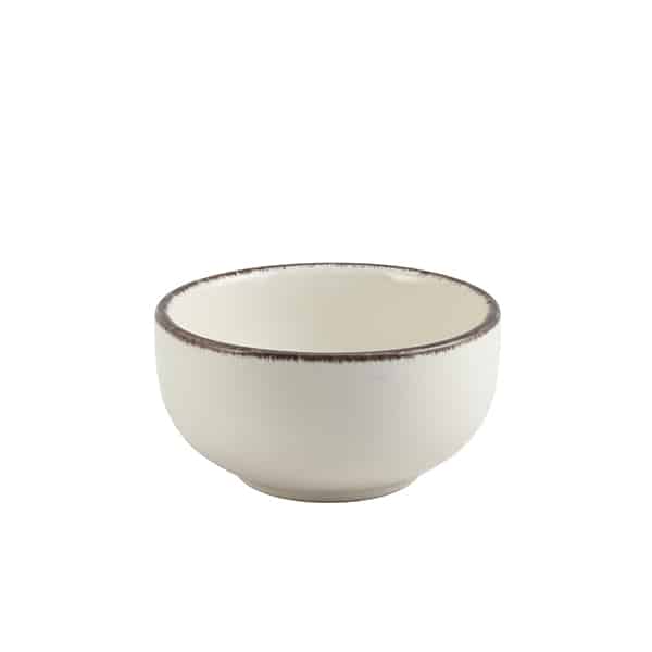 Terra Stoneware Sereno Grey Round Bowl 11.5cm - Pack of 6