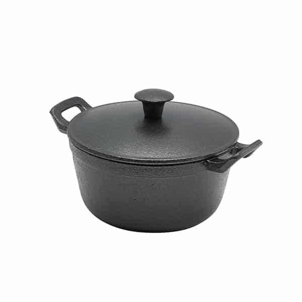 Cast Iron Casserole Dish 13.5 x 6.6cm - Pack of 6