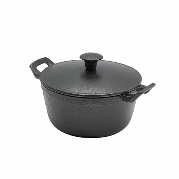 Cast Iron Casserole Dish 13.5 x 6.6cm - Pack of 6 1 Cast Iron Casserole Dish 13.5 x 6.6cm - Pack of 6