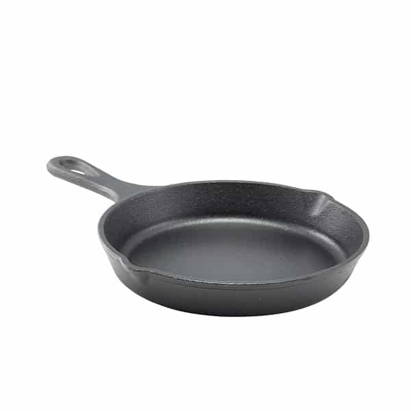 Cast Iron Frypan 20 x 3.4cm - Pack of 6