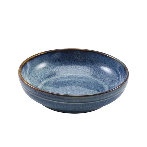 Terra Porcelain Aqua Blue Coupe Bowl 20cm - Pack of 6