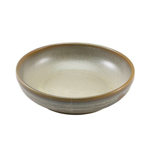 Terra Porcelain Matt Grey Coupe Bowl 23cm - Pack of 6