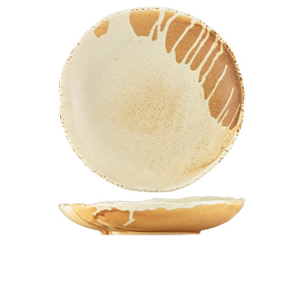 Roko Porcelain Sand Coupe Bowl 25cm - Pack of 3