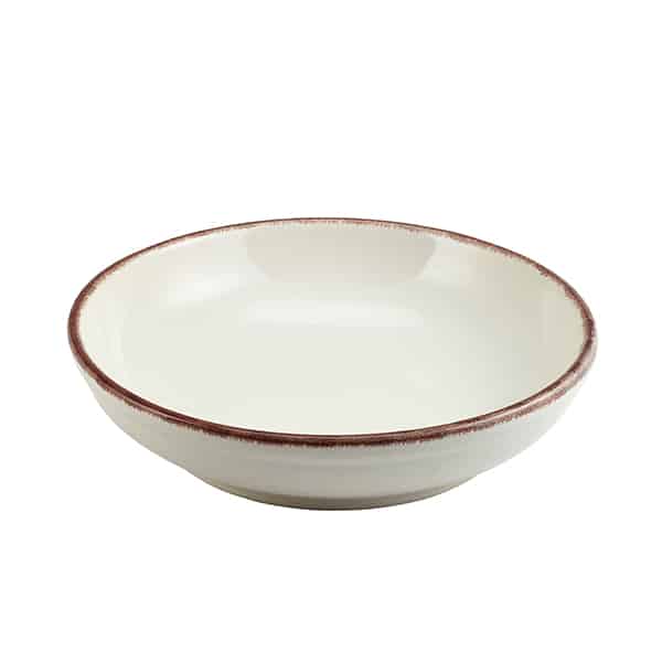 Terra Stoneware Sereno Brown Coupe Bowl 23cm - Pack of 6