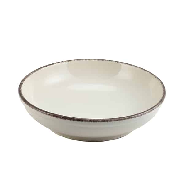 Terra Stoneware Sereno Grey Coupe Bowl 23cm - Pack of 6