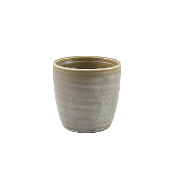 Terra Porcelain Matt Grey Chip Cup 30cl/ 10.5oz - Pack of 6