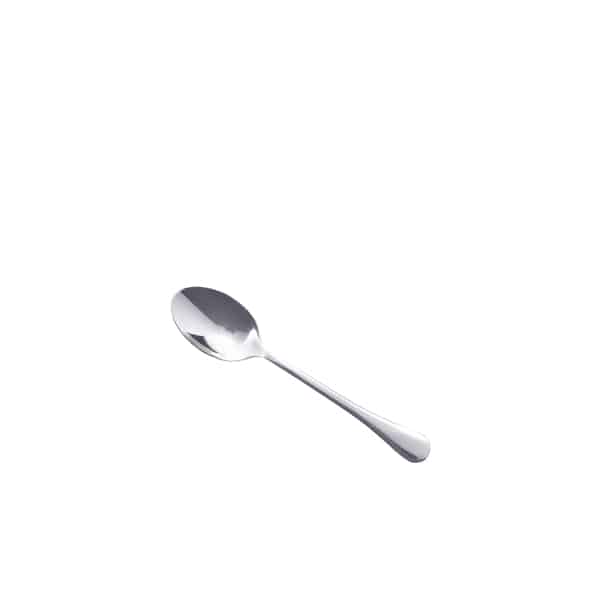 Genware Slim Coffee Spoon 18/0  - Pack of 12