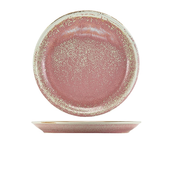 Terra Porcelain Rose Coupe Plate 27.5cm - Pack of 6