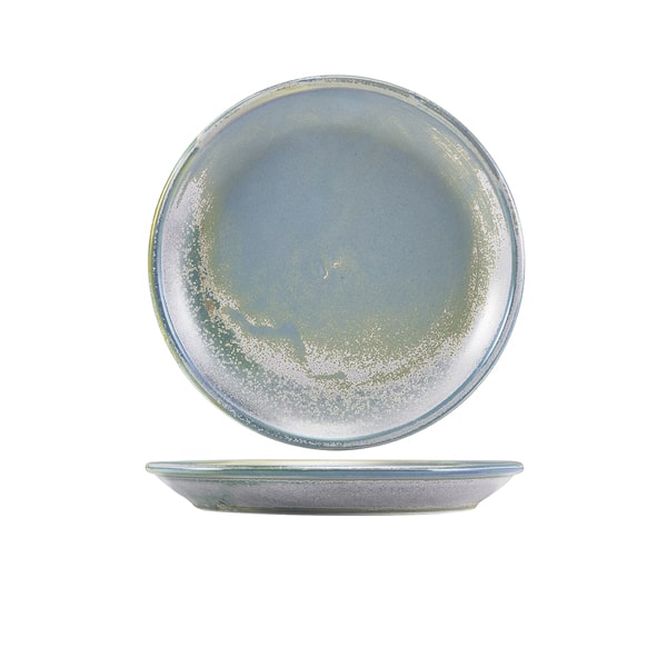 Terra Porcelain Seafoam Coupe Plate 19cm - Pack of 6