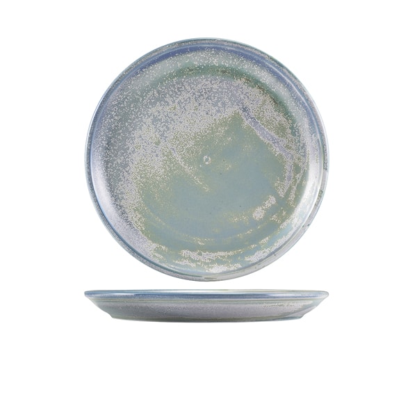 Terra Porcelain Seafoam Coupe Plate 24cm - Pack of 6