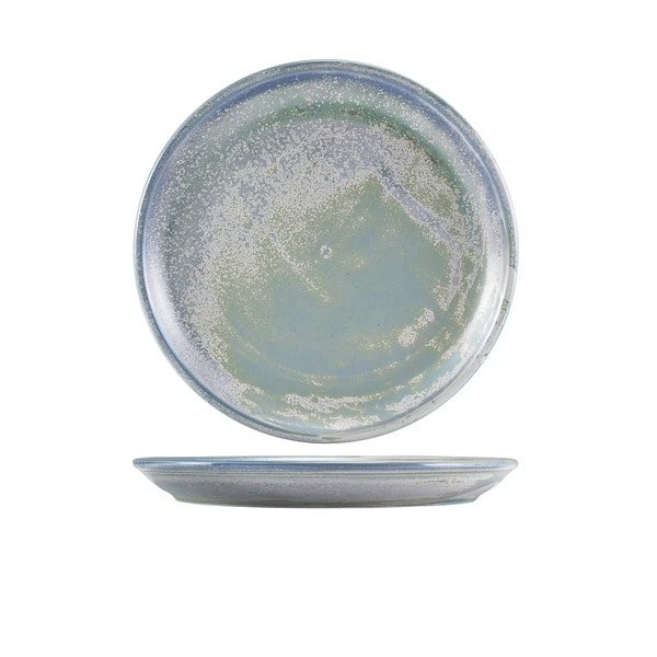 Terra Porcelain Seafoam Coupe Plate 24cm - Pack of 6 1 Terra Porcelain Seafoam Coupe Plate 24cm - Pack of 6