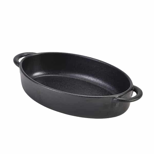 Forge Stoneware Oval Dish 17.5 x 11.5 x 4cm - Pack of 6