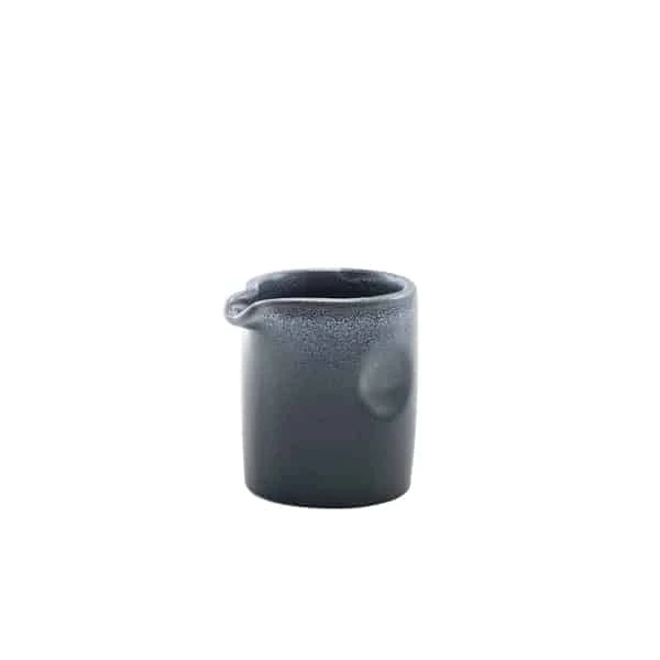 Forge Graphite Stoneware Pinched Jug 9cl/ 3.2oz - Pack of 12 1 Forge Graphite Stoneware Pinched Jug 9cl/ 3.2oz - Pack of 12
