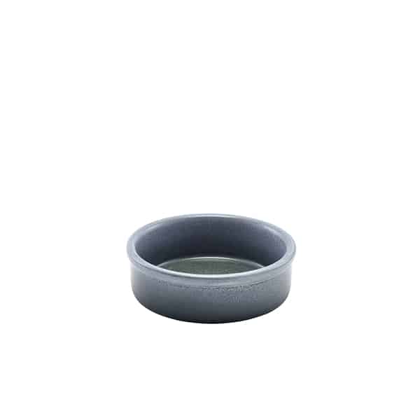 Forge Graphite Stoneware Tapas Dish 10cm - Pack of 6
