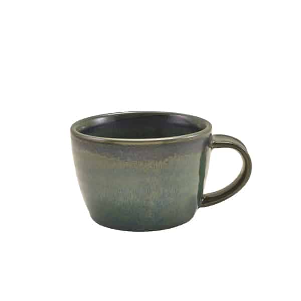 Terra Porcelain Aqua Green Coffee Cup 22cl/7.75oz - Pack of 6