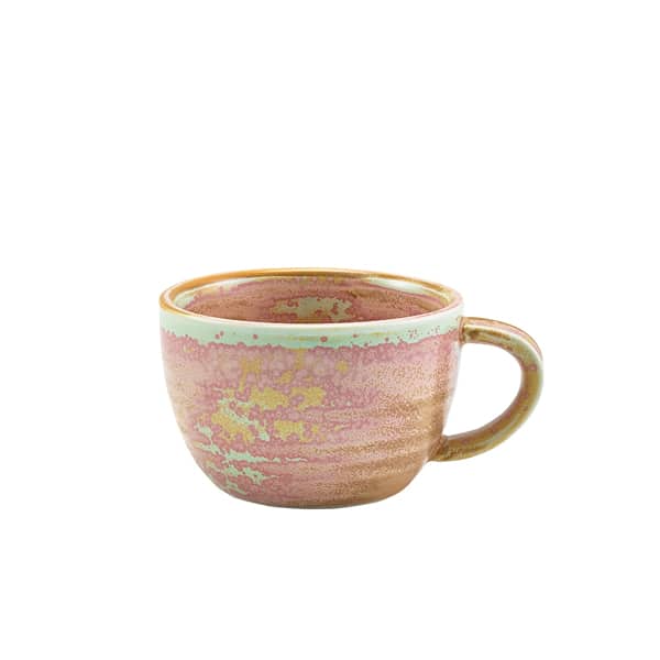 Terra Porcelain Rose Coffee Cup 22cl/ 7.75oz - Pack of 6