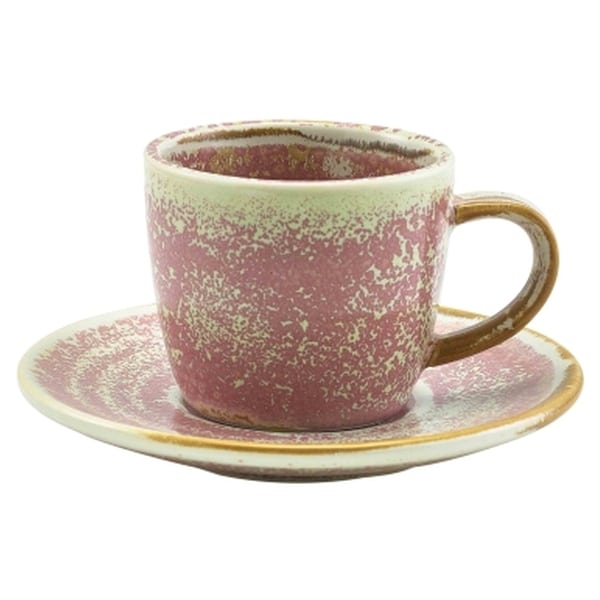 Terra Porcelain Rose Espresso Cup 9cl/ 3oz - Pack of 6 2 Terra Porcelain Rose Espresso Cup 9cl/ 3oz - Pack of 6 - Image 2