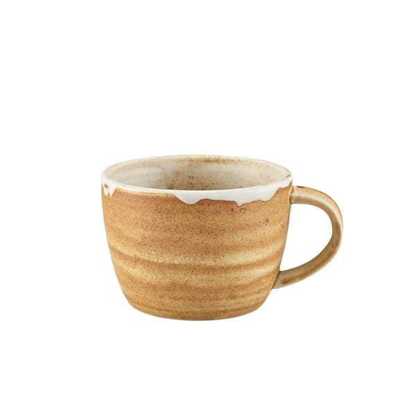 Roko Porcelain Sand Coffee Cup 23cl/ 8oz - Pack of 6